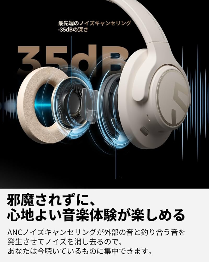 Amazon.co.jp: SOUNDPEATS(サウンドピーツ) Space ワイヤレス